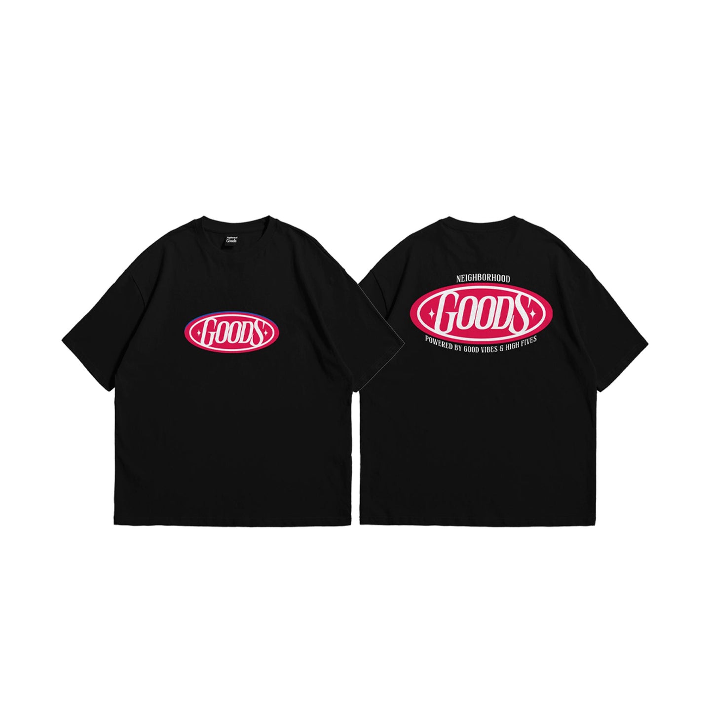 Badge Black Tee