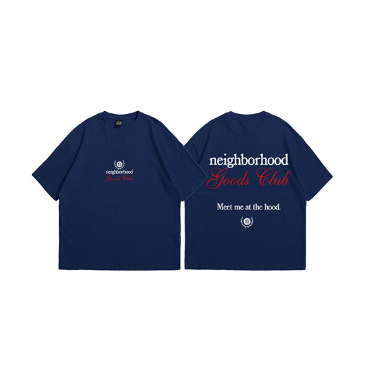 Lemon Club Navy Blue Tee