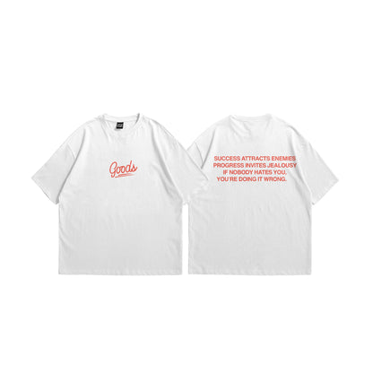100 White Tee