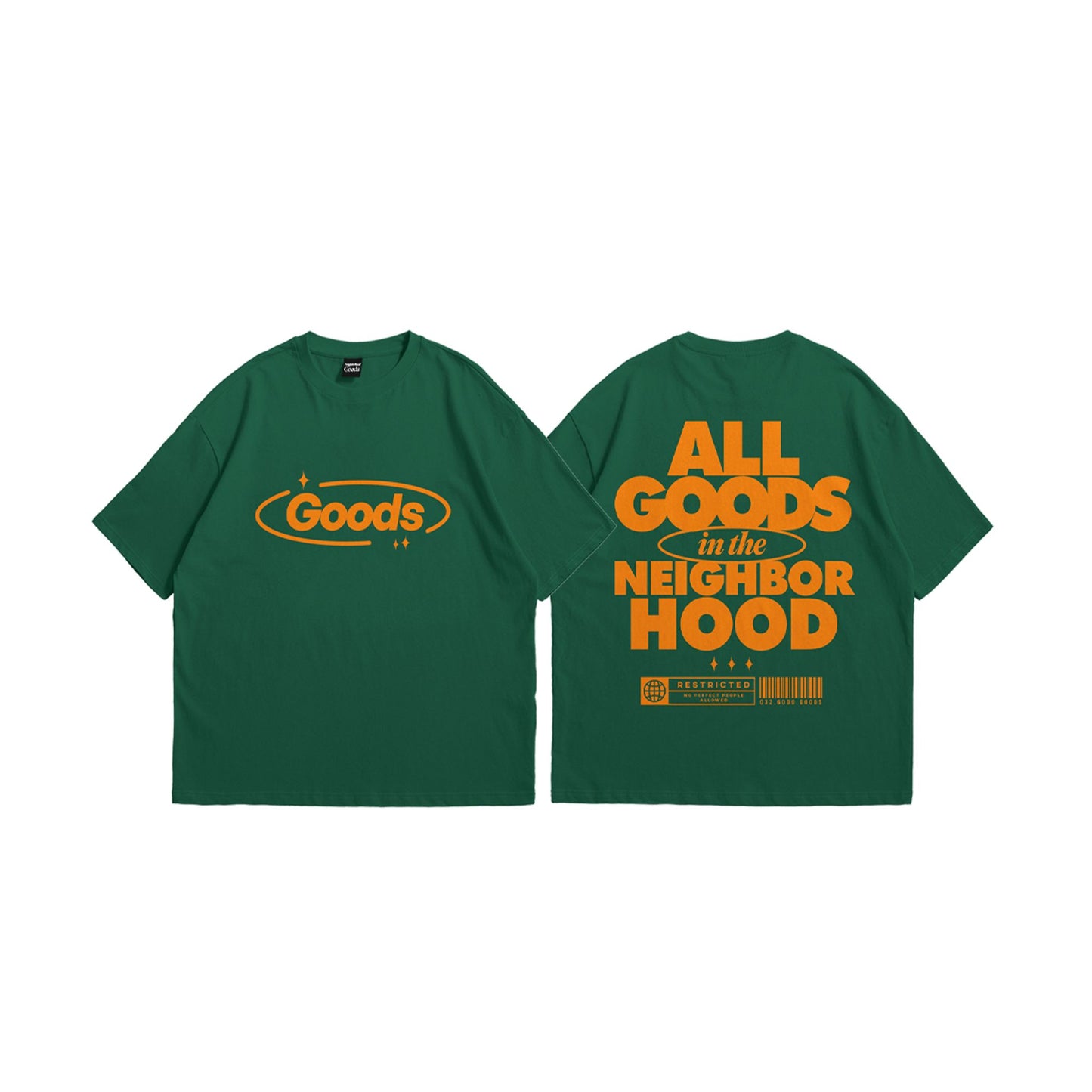 Good Hood Wild Green Tee