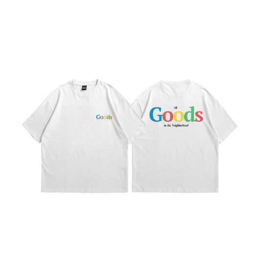 Google White Tee