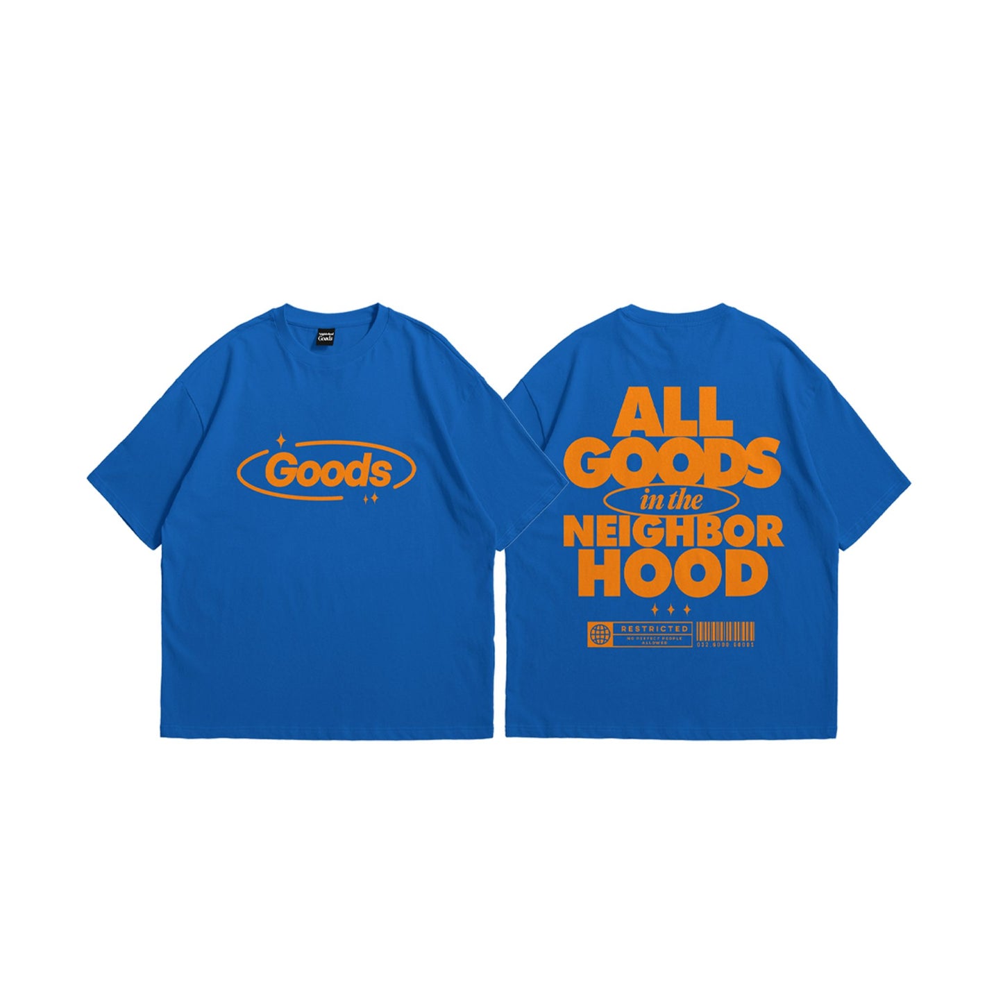 Good Hood Royal Blue Tee