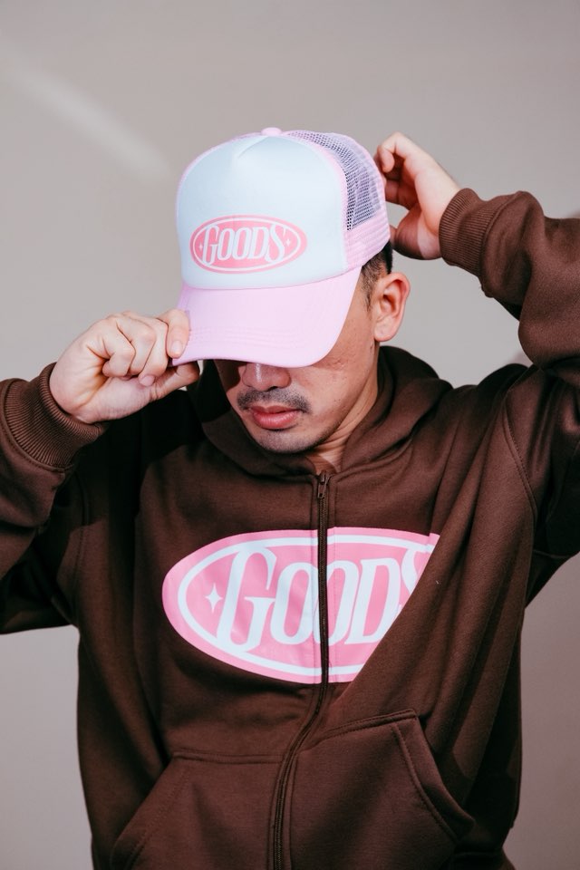 Badge Choco Zip Up Hoodie