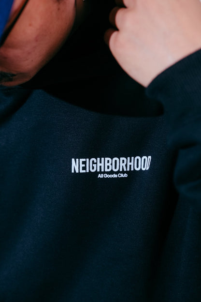 Goods Club Black Hoodie