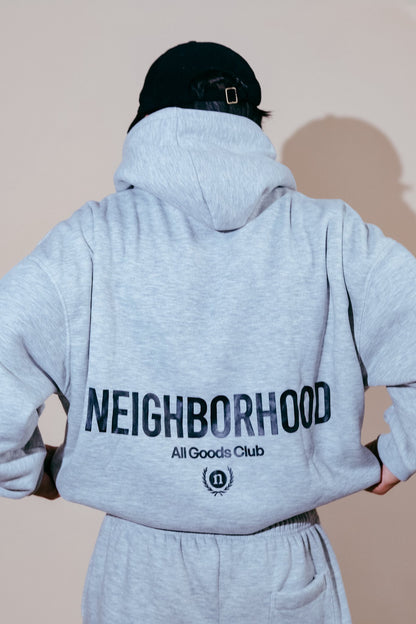 Goods Club Light Gray Hoodie