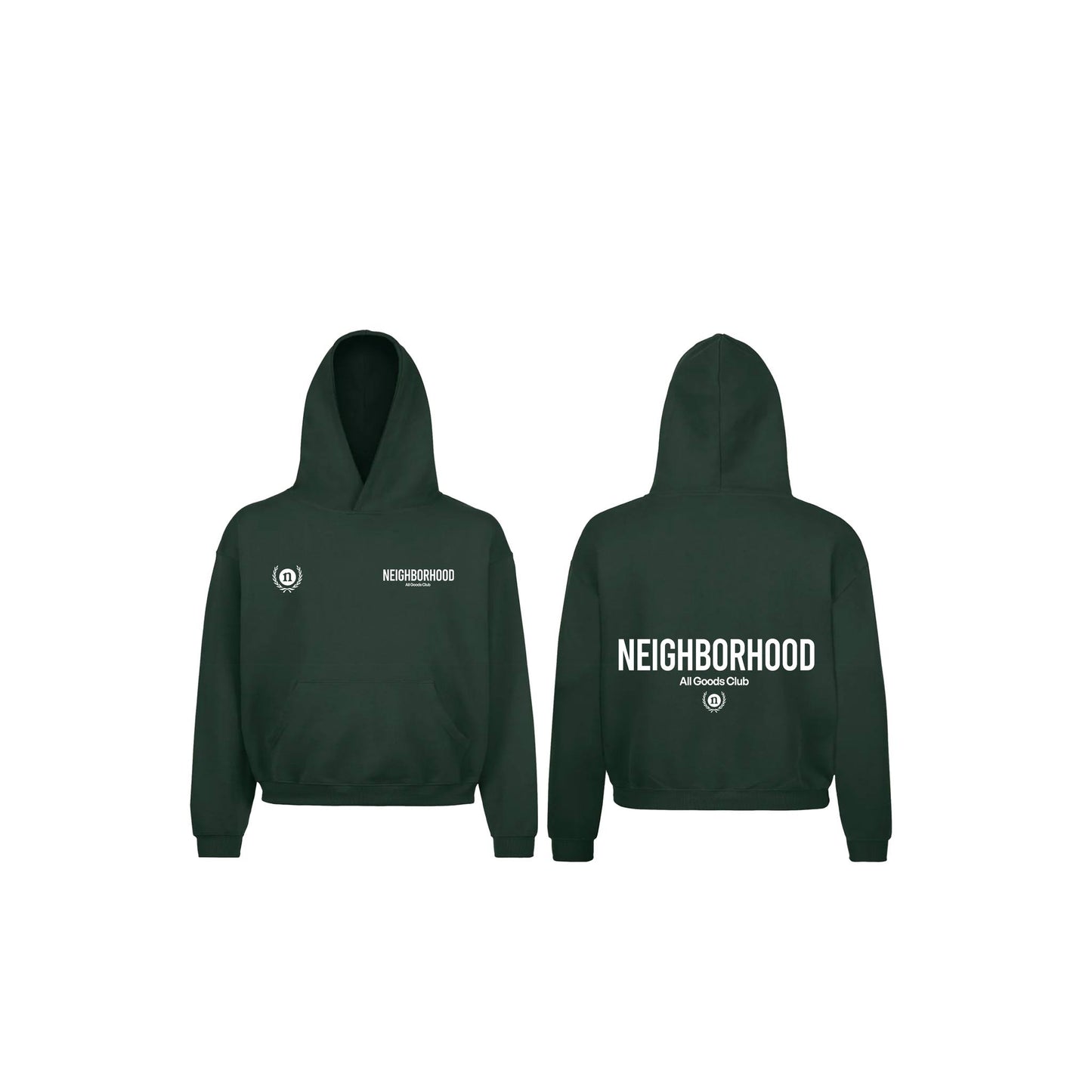 Goods Club Wild Green Hoodie