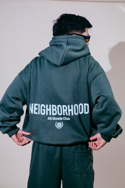 Goods Club Wild Green Hoodie