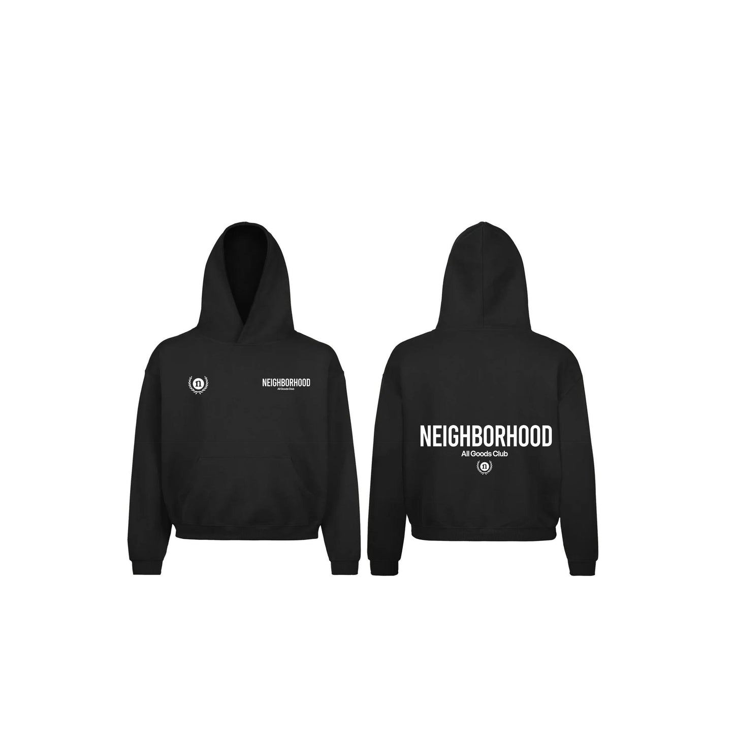 Goods Club Black Hoodie