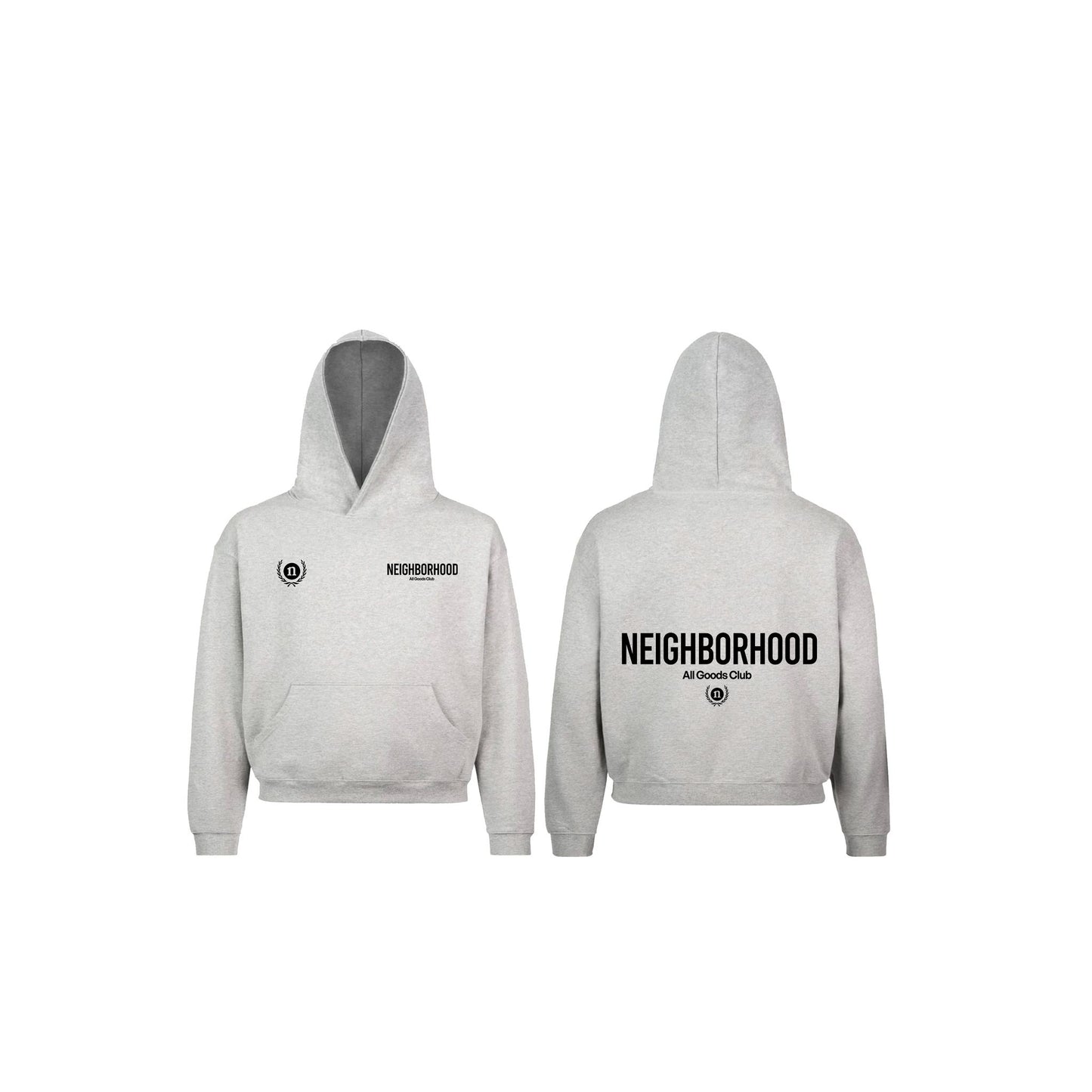 Goods Club Light Gray Hoodie