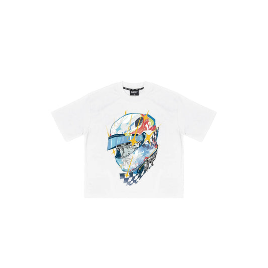 Racer Spark White Tee
