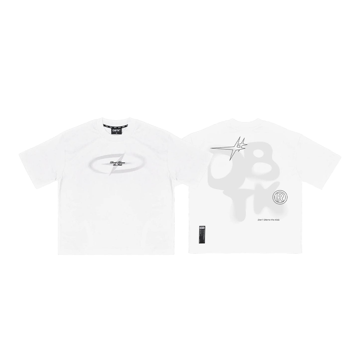 Compass Italic White Tee