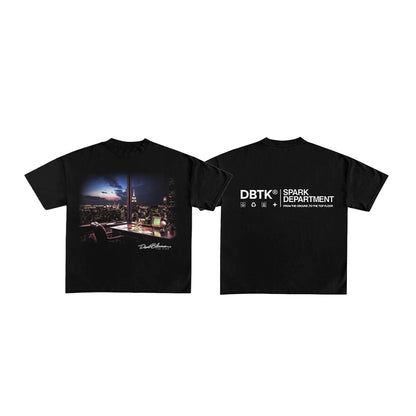 Spark Dept Black Tee
