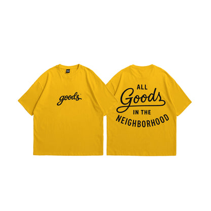 Script Gold Tee