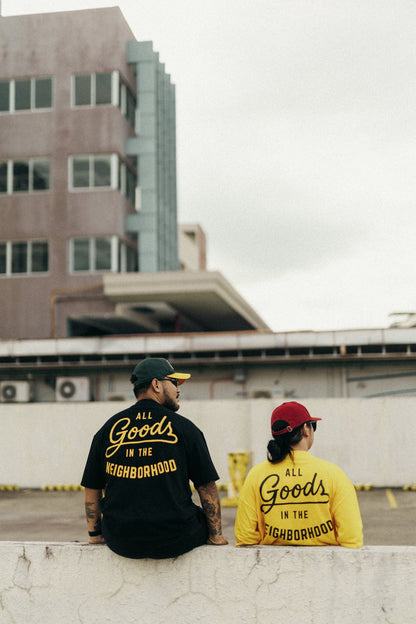 Script Gold Tee