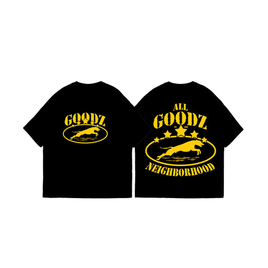 GDZ Gold Black Tee