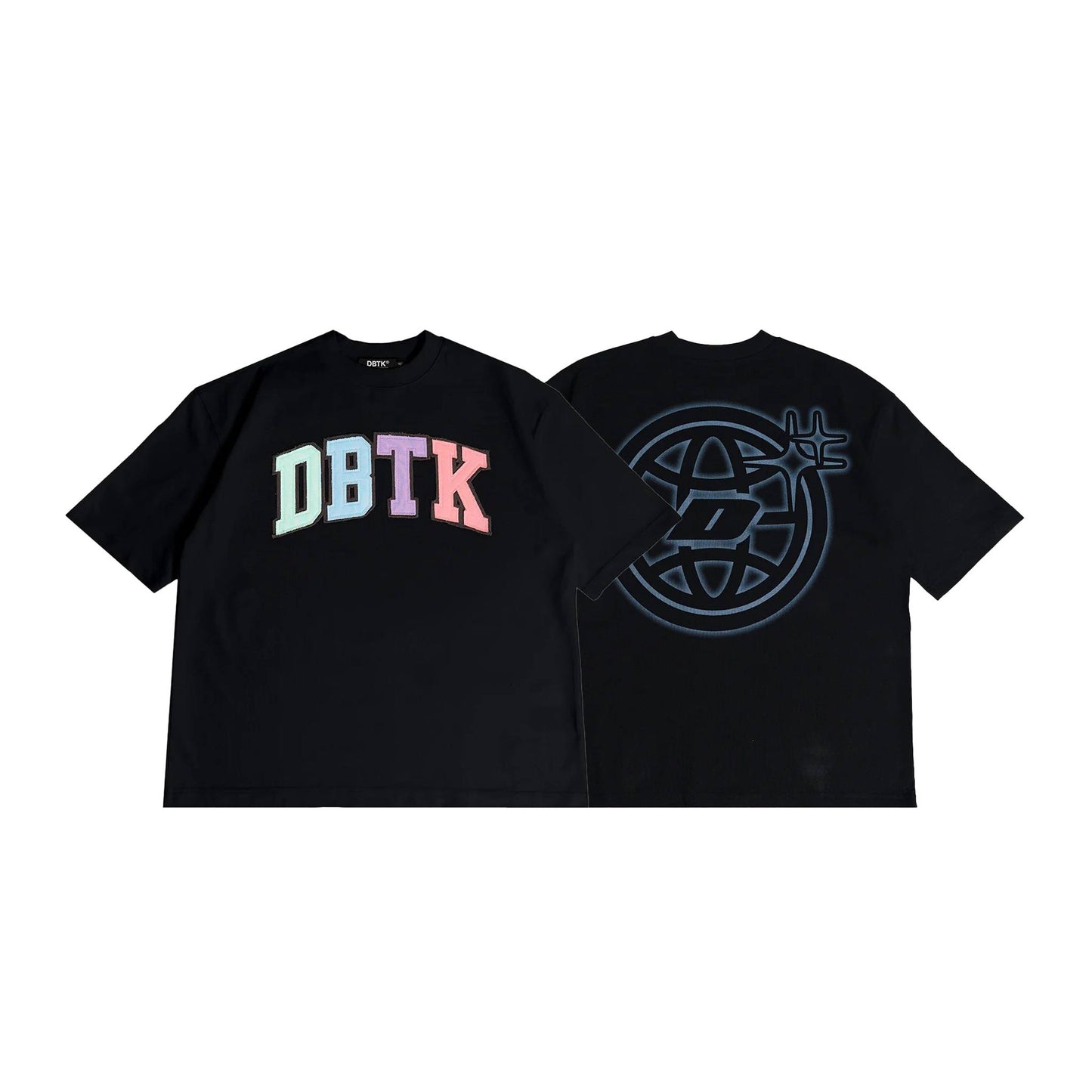 Merge Distress Black Tee