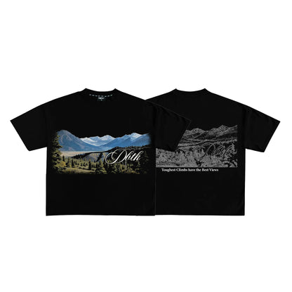 Yosemite Black Tee