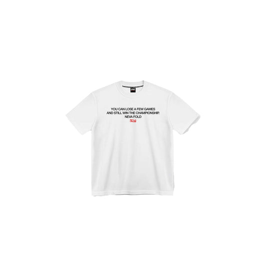 UND Deficit White Tee