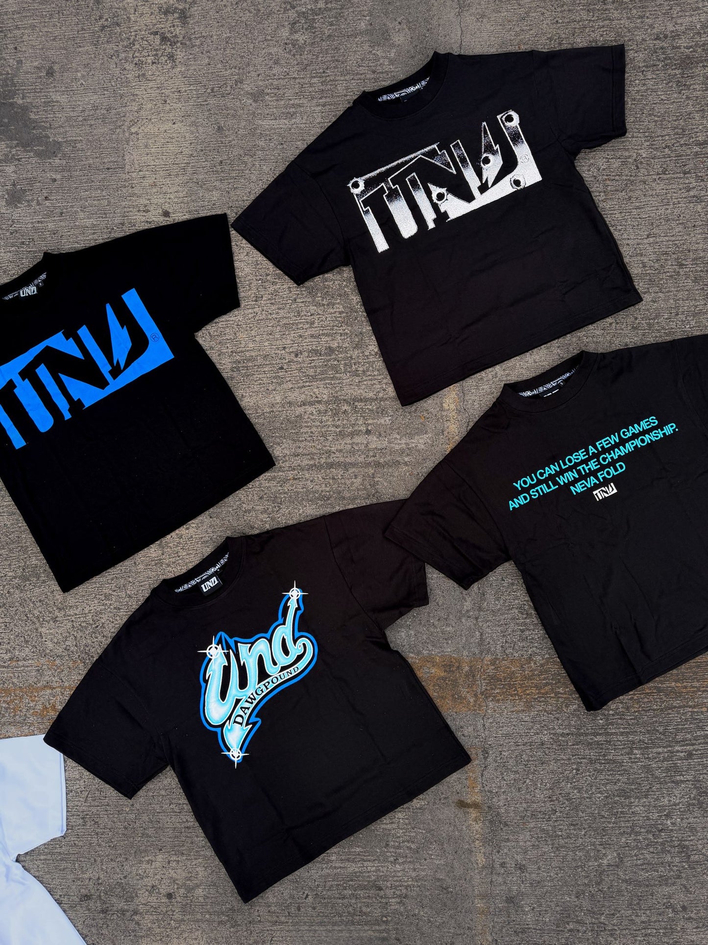 UND Deficit Black Tee