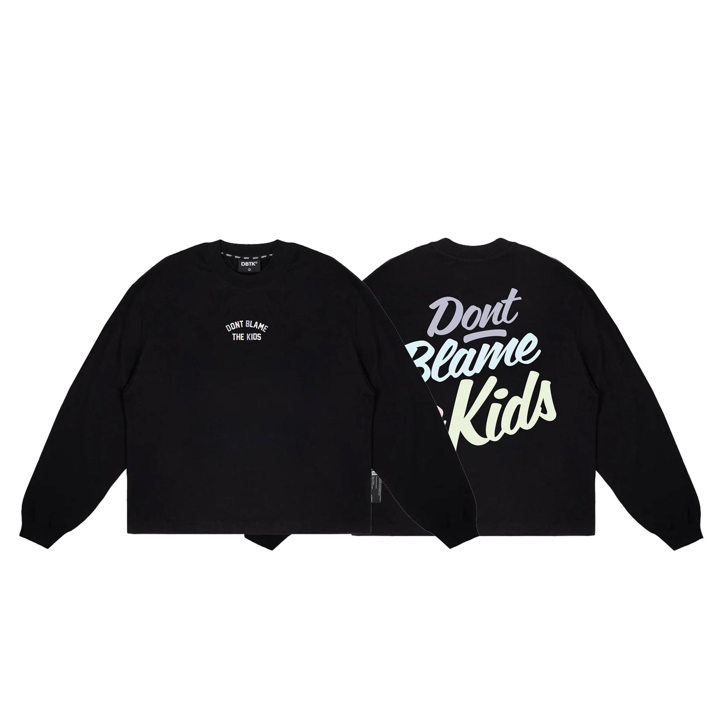 DBTK Elem Script LS Black Pastel