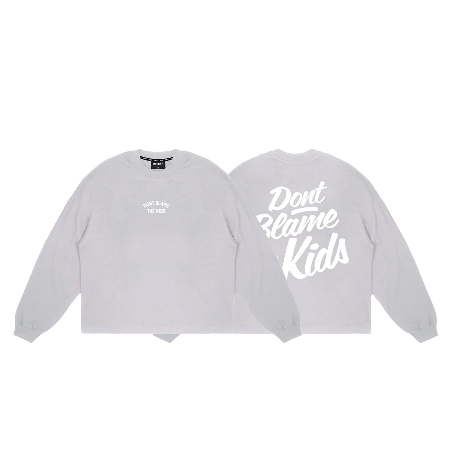DBTK Elem Script LS Light Gray