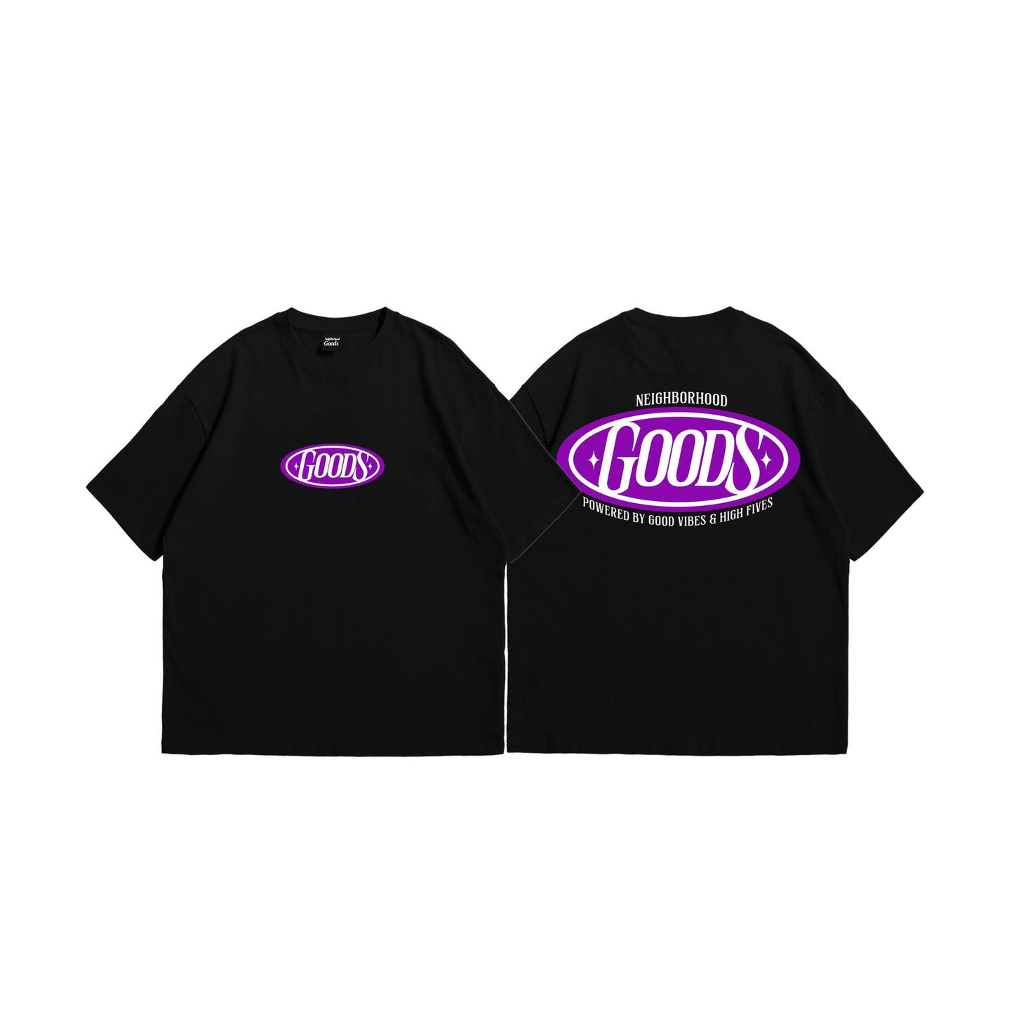 Goods Badge Purple Tee