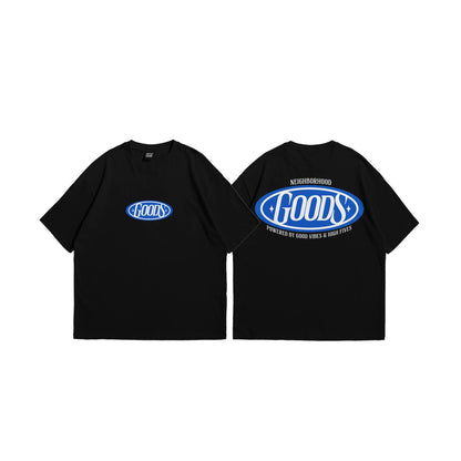Goods Badge Blue Tee