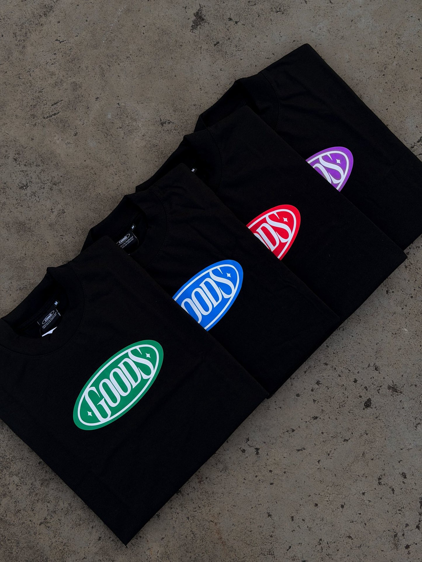 Goods Badge Green Tee