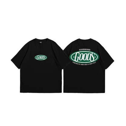 Goods Badge Green Tee