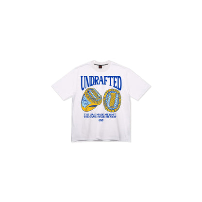 UND Bling Ring White Tee