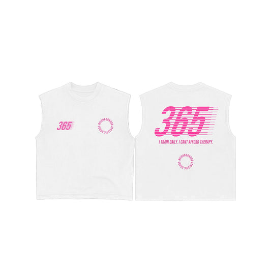 Goods 365 White Muscle Tee