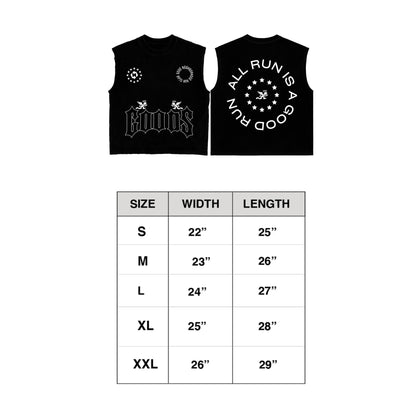 Goods 365 Black Muscle Tee