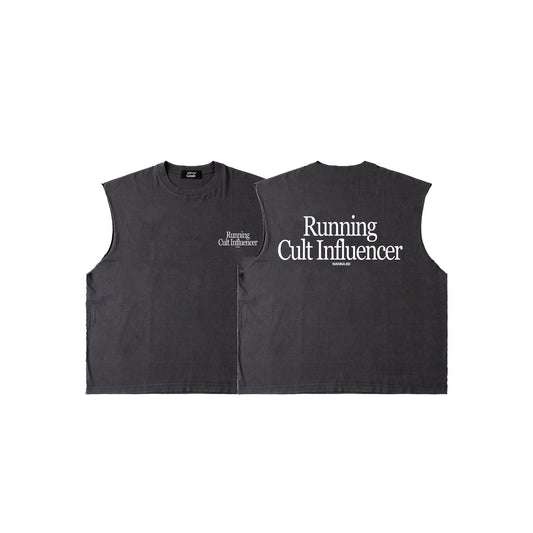 Goods Running Cult Muscle Tee (DISTRESSED)
