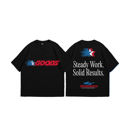 Goods Steady Work Black Tee