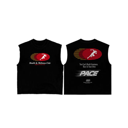 Goods Pace Black Muscle Tee