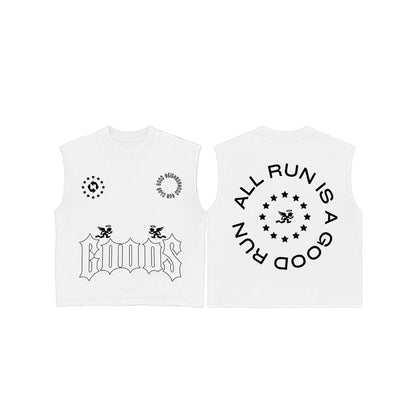 Goods Warpath White Muscle Tee