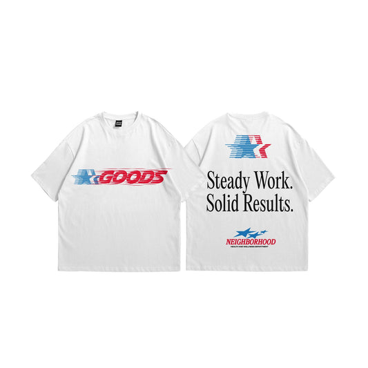 Goods Steady Work White Tee