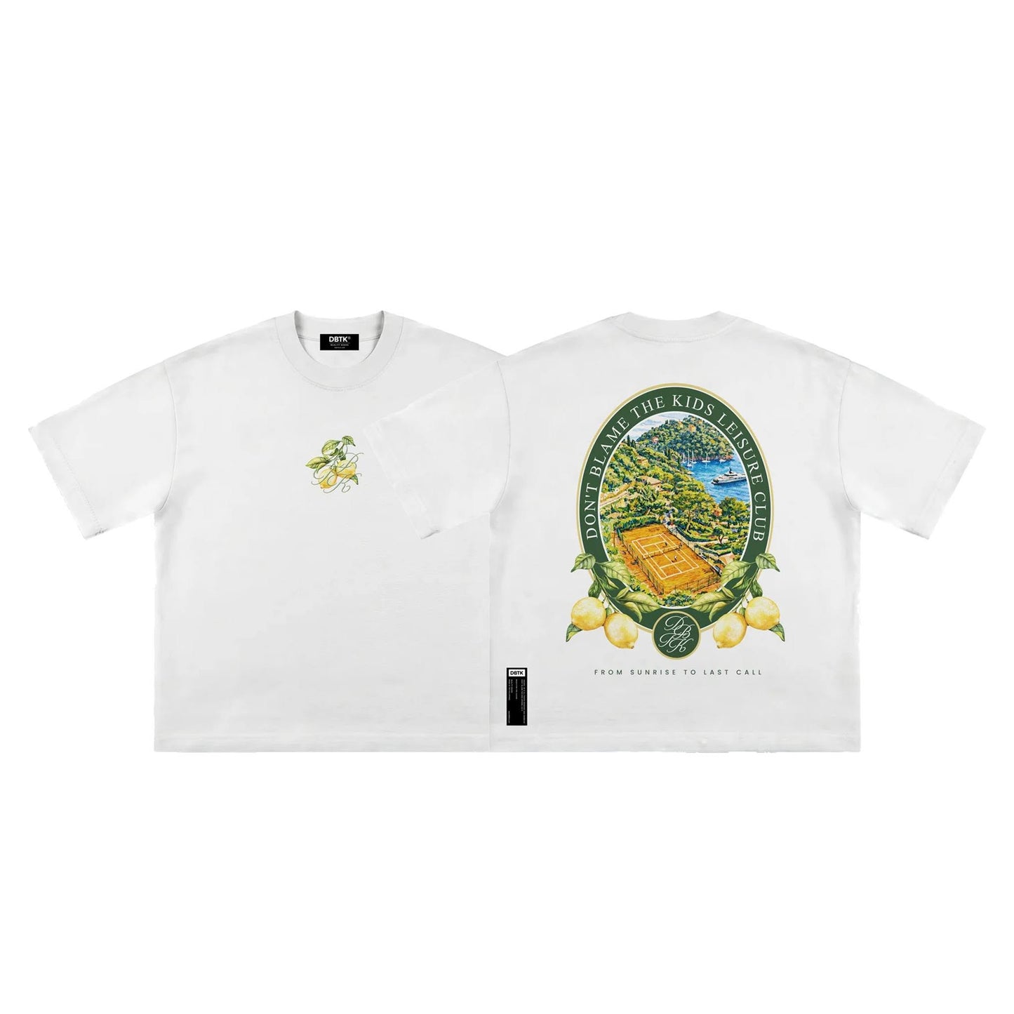 DBTK Leisure Club White Tee
