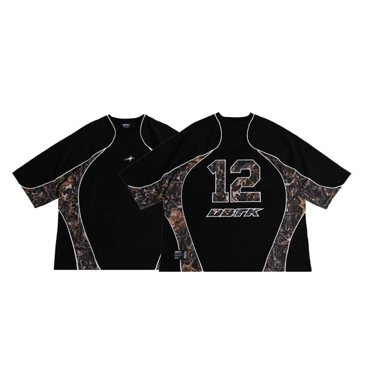 DBTK Splice Camou Black Tee