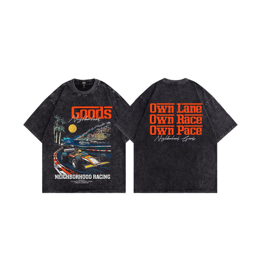 GOODS Grand Prix Acid Washed Tee