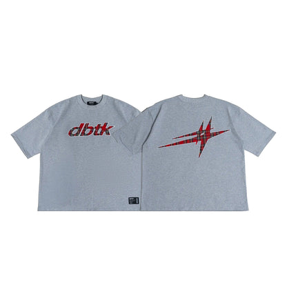 DBTK Spark Plaid Gray Tee