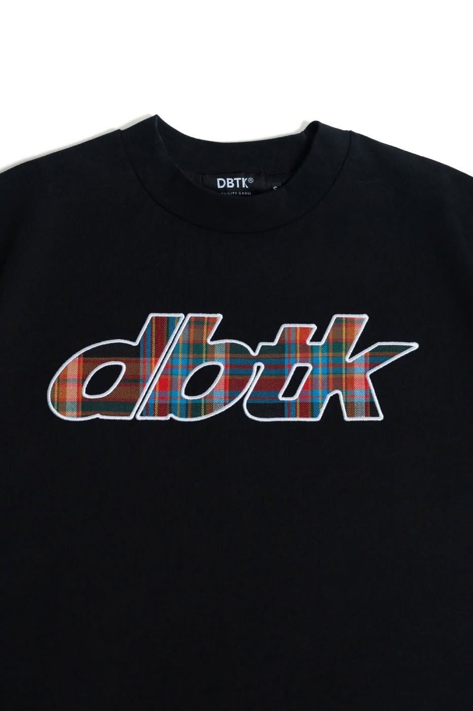DBTK Spark Plaid Black Tee