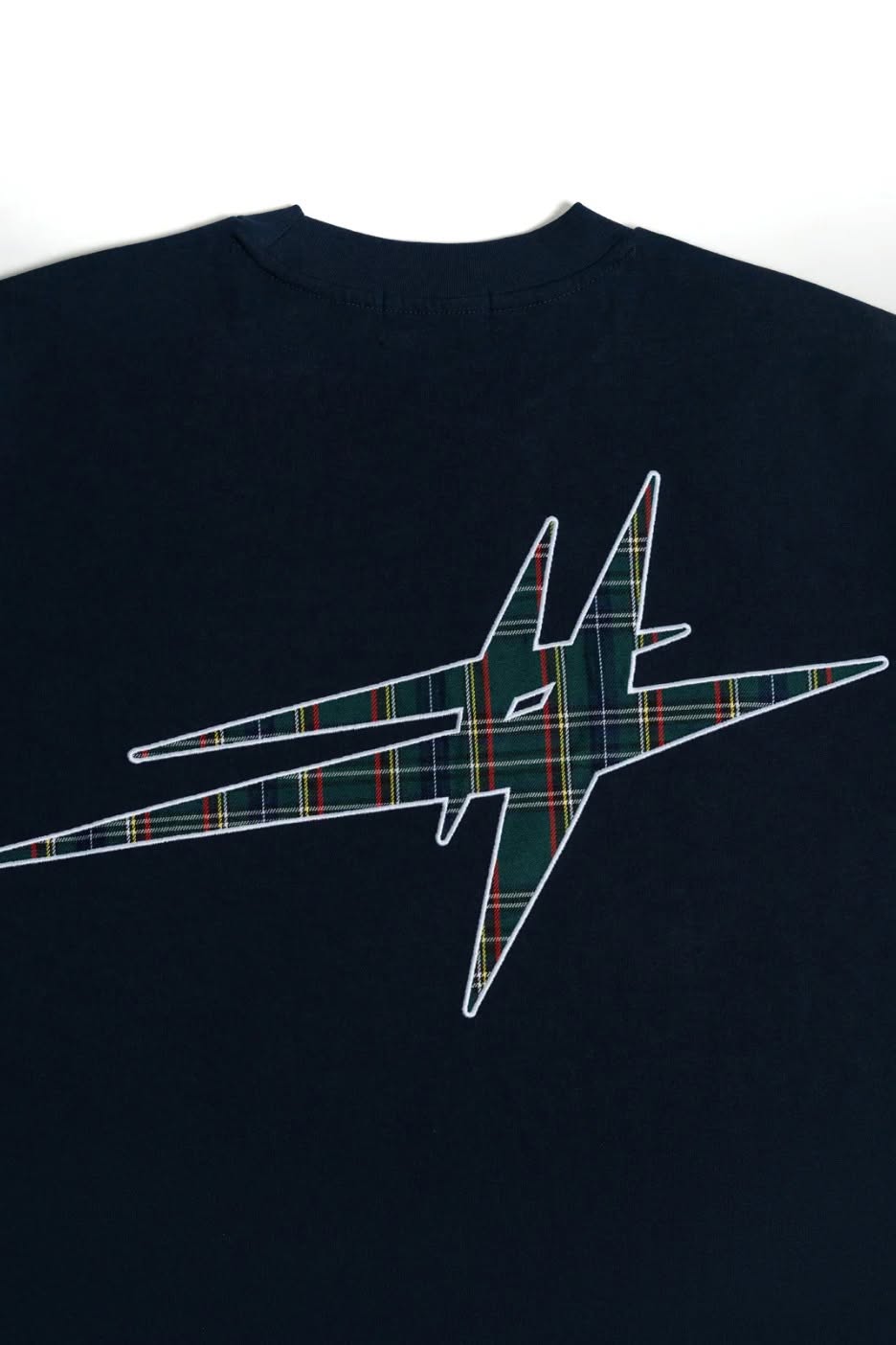 DBTK Spark Plaid Navy Blue Tee