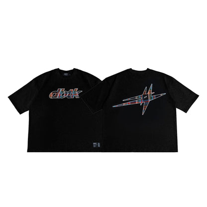 DBTK Spark Plaid Black Tee