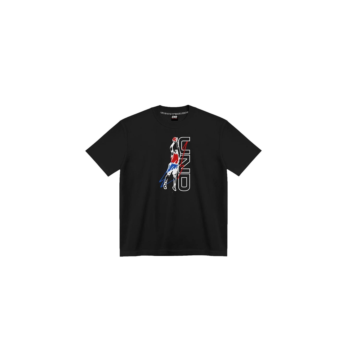 UND Middy Tee Black
