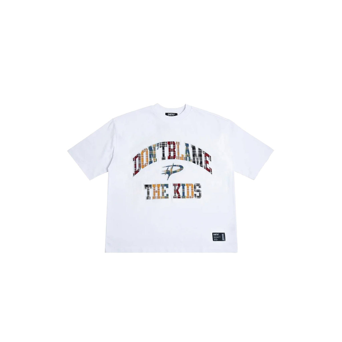 DBTK Arc Plaid White Tee