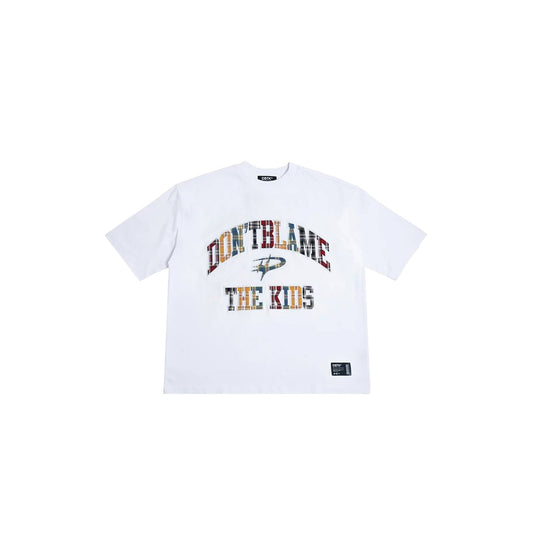 DBTK Arc Plaid White Tee