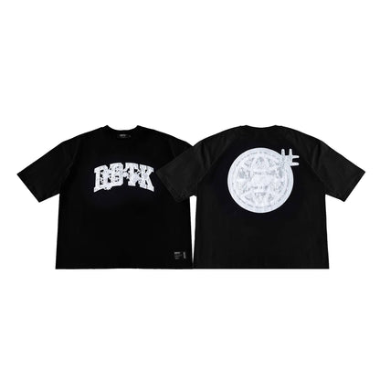 DBTK Merge Lace Black Tee