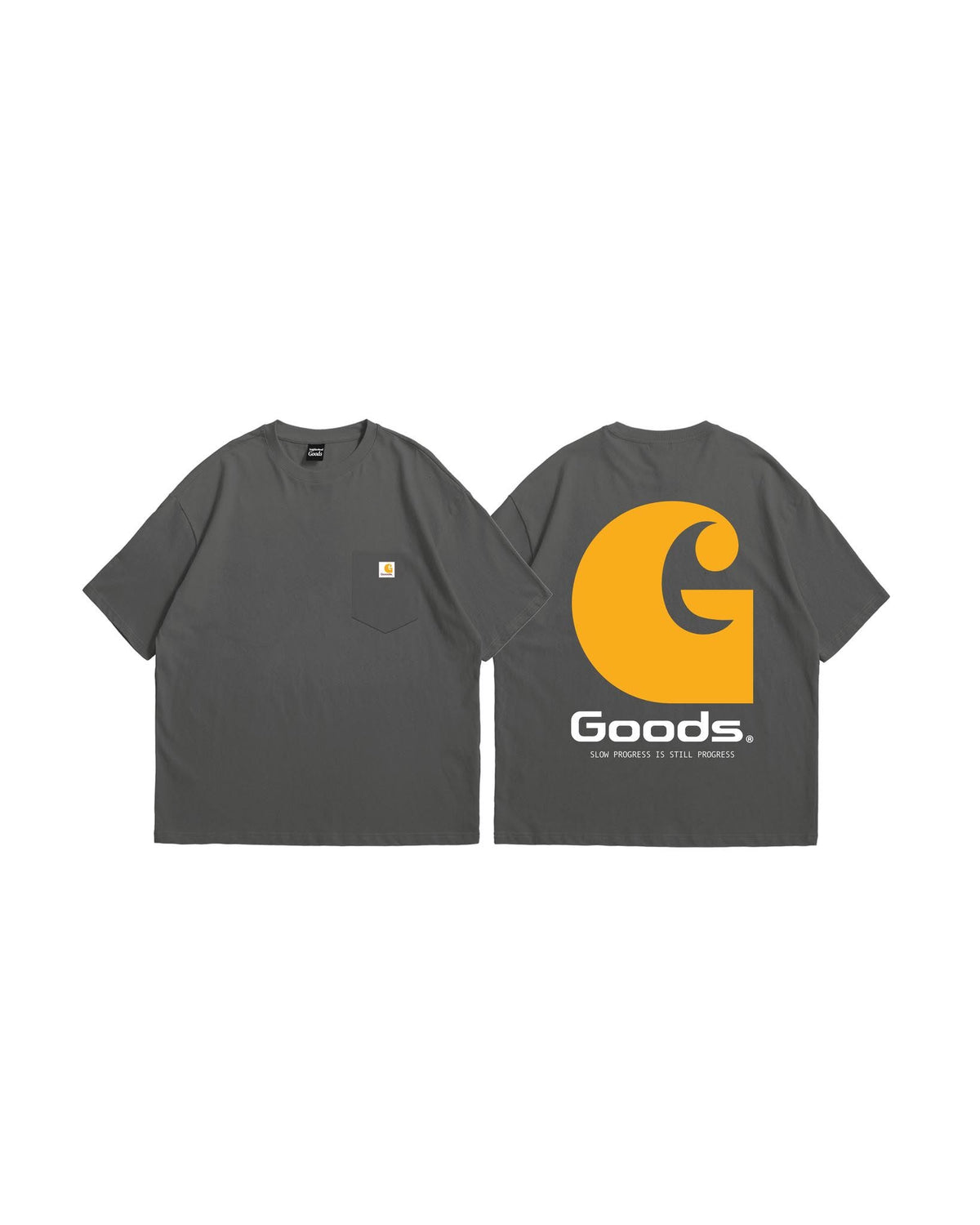 G Pocket Tee Gray