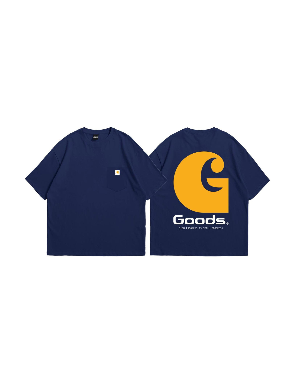 G Pocket Tee Navy Blue